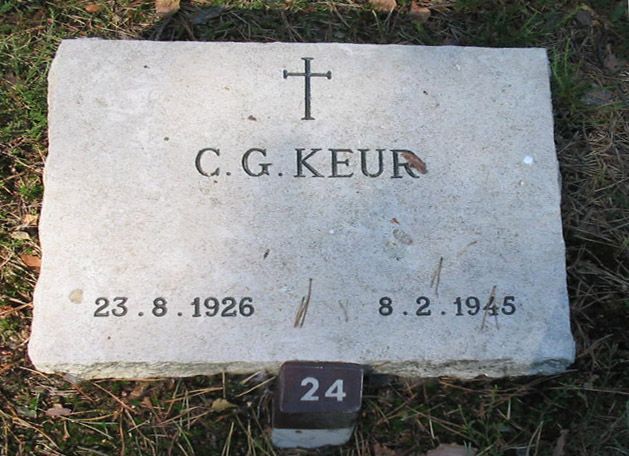 Afbeelding van graf of monument van Cornelis Gijsbertus Keur
