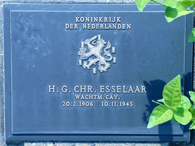 Afbeelding van graf of monument van Hans Geert Cris Esselaar