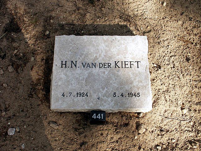 Afbeelding van graf of monument van Hendrikus Nicolaas van der Kieft