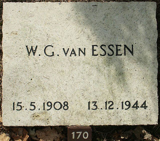 Afbeelding van graf of monument van Willem Gerardus van Essen