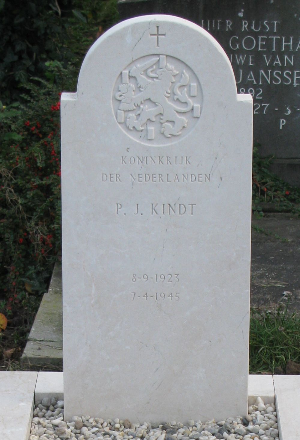 Afbeelding van graf of monument van Petrus Johannes Kindt