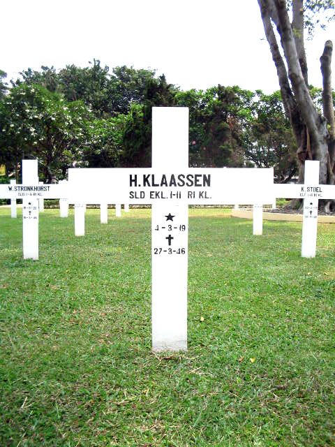 Afbeelding van graf of monument van Hendrik Klaassen