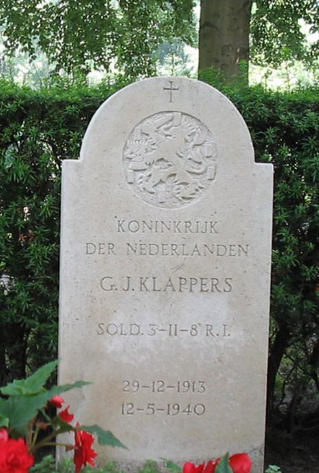 Afbeelding van graf of monument van Gradus Johannes Klappers