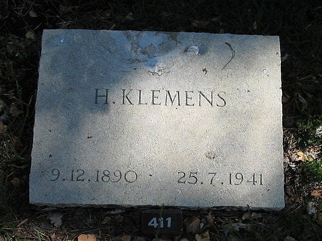 Afbeelding van graf of monument van Hendrik Klemens