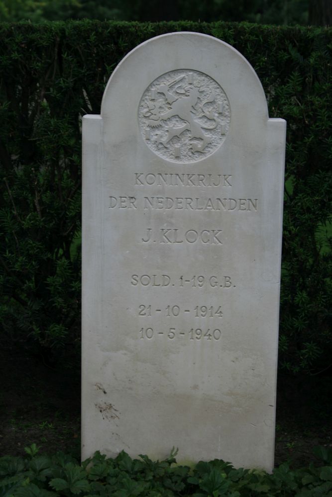 Afbeelding van graf of monument van Jan Klock