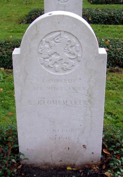 Afbeelding van graf of monument van Reint Klompmakers