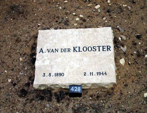 Afbeelding van graf of monument van Abraham van der Klooster