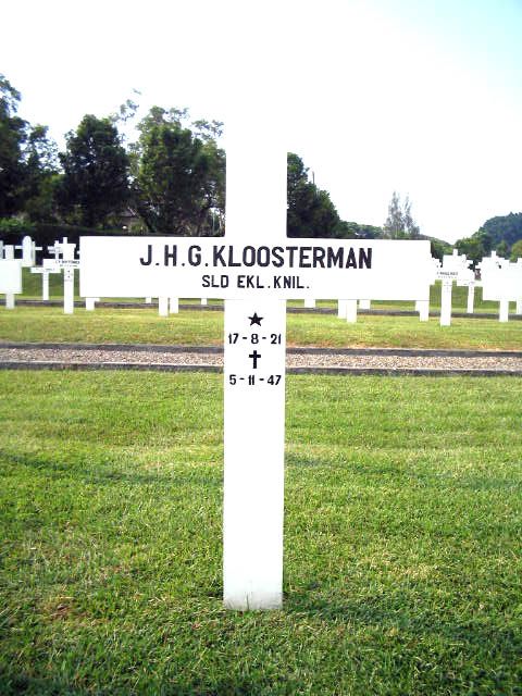 Afbeelding van graf of monument van Joannes Hubertus Gerardus Kloosterman