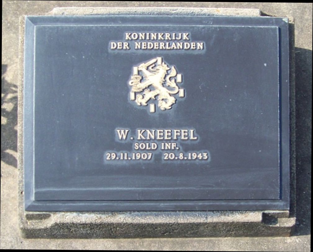 Afbeelding van graf of monument van Willem Kneefel