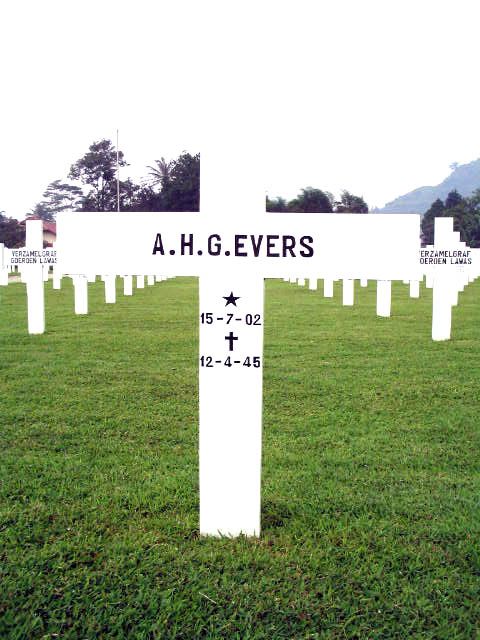 Afbeelding van graf of monument van Augustinus Henricus Gerardus Evers