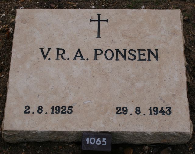 Afbeelding van graf of monument van Victor Rudolf Adrianus Ponsen