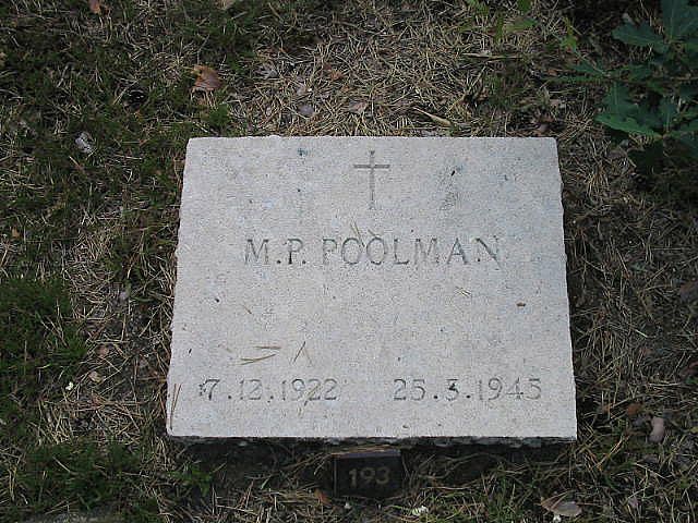 Afbeelding van graf of monument van Michiel Petrus Poolman