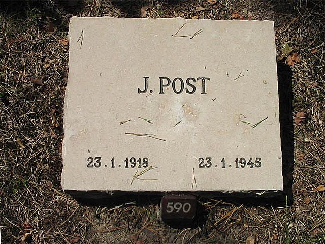 Afbeelding van graf of monument van Jacobus Post
