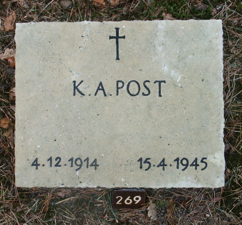 Afbeelding van graf of monument van Karel August Post