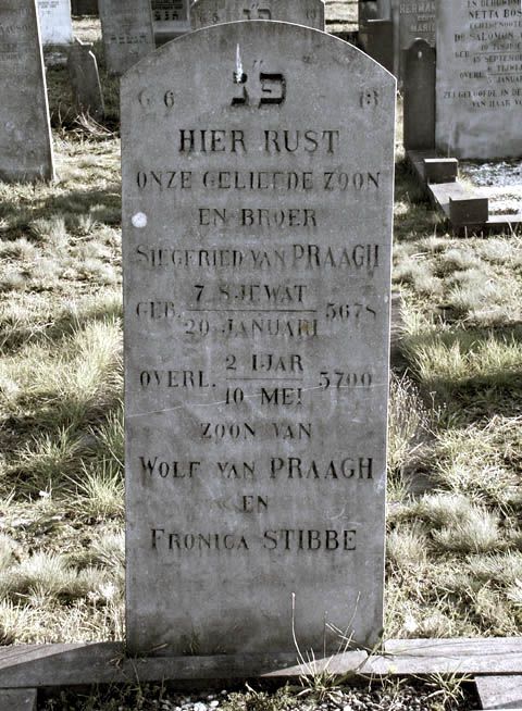 Afbeelding van graf of monument van Salomon van Praagh