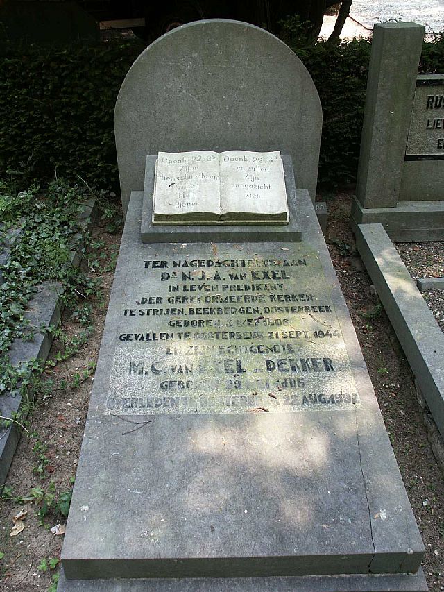 Afbeelding van graf of monument van Nicolaas Jacob Arnold van Exel