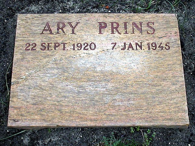 Afbeelding van graf of monument van Ary Prins