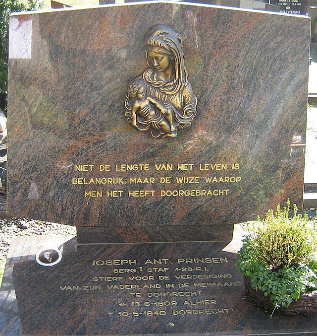 Afbeelding van graf of monument van Josephus Antonius Prinsen