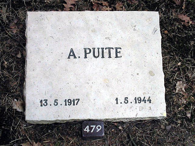 Afbeelding van graf of monument van Albert Puite