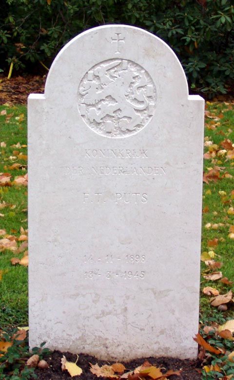 Afbeelding van graf of monument van Frans Theodoor Puts