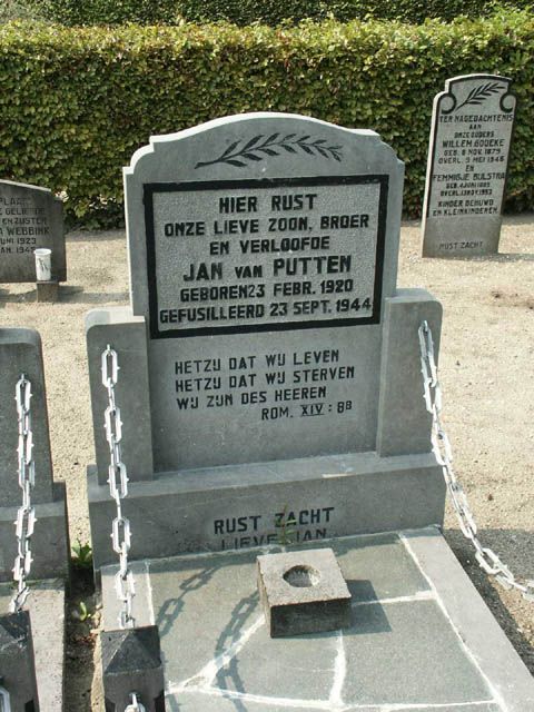 Afbeelding van graf of monument van Jan van Putten
