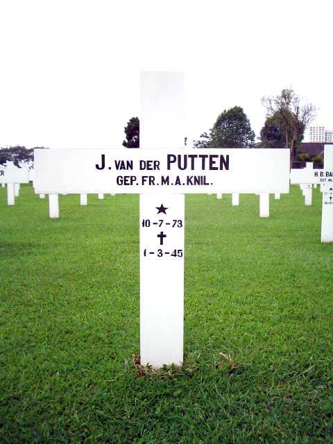 Afbeelding van graf of monument van Jacobus van der Putten