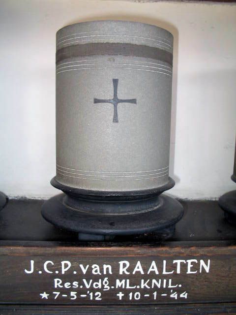 Afbeelding van graf of monument van Jacques Cornelis Pierre van Raalten