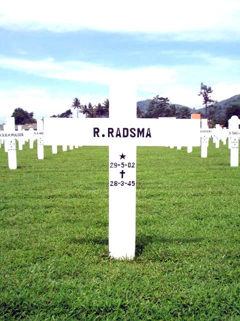 Afbeelding van graf of monument van Rudolph Radsma