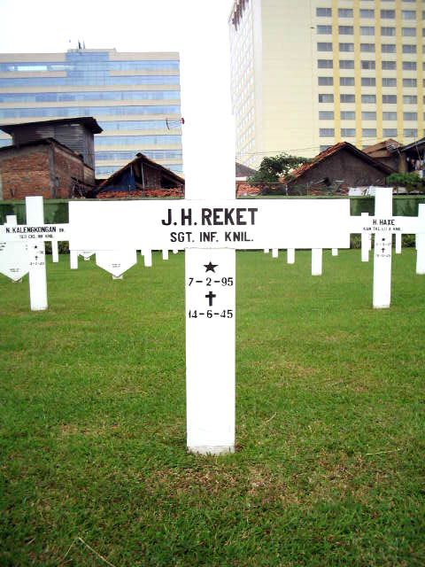 Afbeelding van graf of monument van Johannes Hendrikus Reket