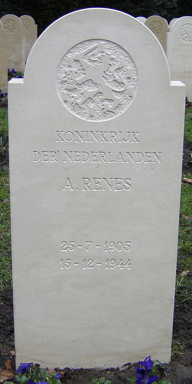 Afbeelding van graf of monument van Anthonie Renes