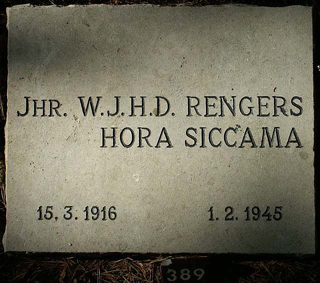 Afbeelding van graf of monument van Wiardus Jacob Hendrik Duco Rengers Hora Siccama