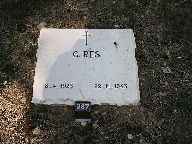 Afbeelding van graf of monument van Cornelis Res