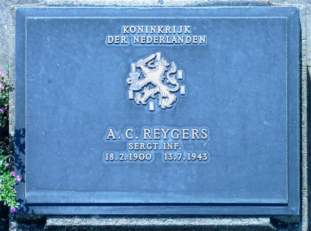 Afbeelding van graf of monument van Albert Cornelis Reijgers