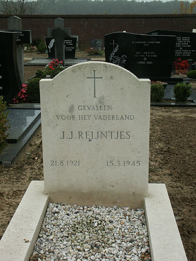 Afbeelding van graf of monument van Jacobus Jozef Reijntjes