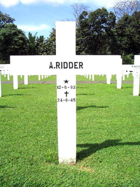 Afbeelding van graf of monument van Albert Ridder