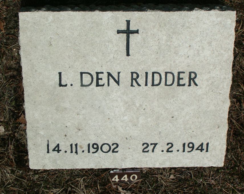 Afbeelding van graf of monument van Leonardus den Ridder