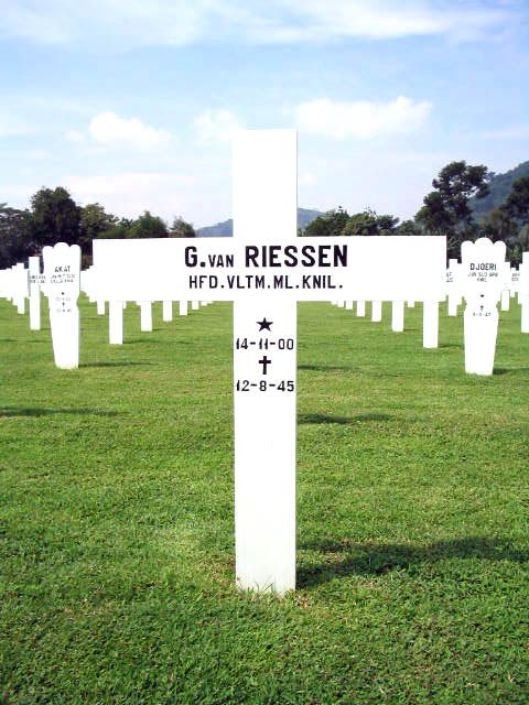 Afbeelding van graf of monument van Gerrit van Riessen