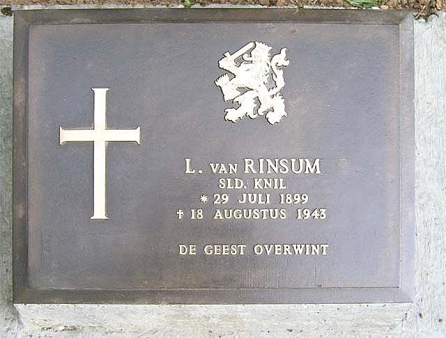 Afbeelding van graf of monument van Louis van Rinsum