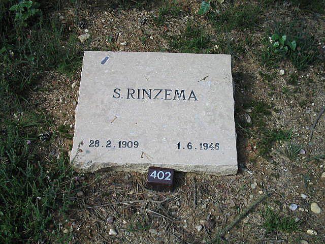 Afbeelding van graf of monument van Sjoerd Rinzema