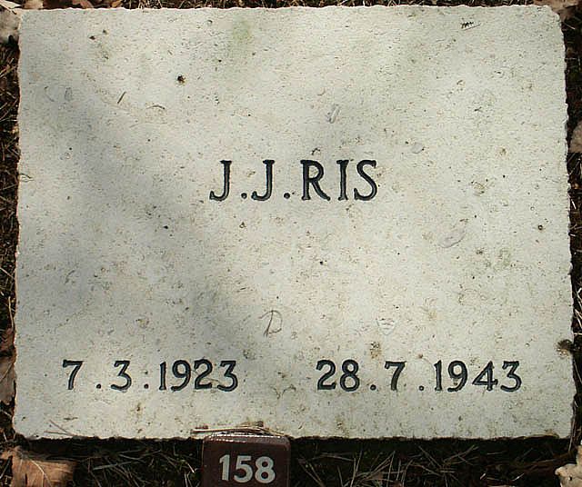 Afbeelding van graf of monument van Jacobus Johannes Ris