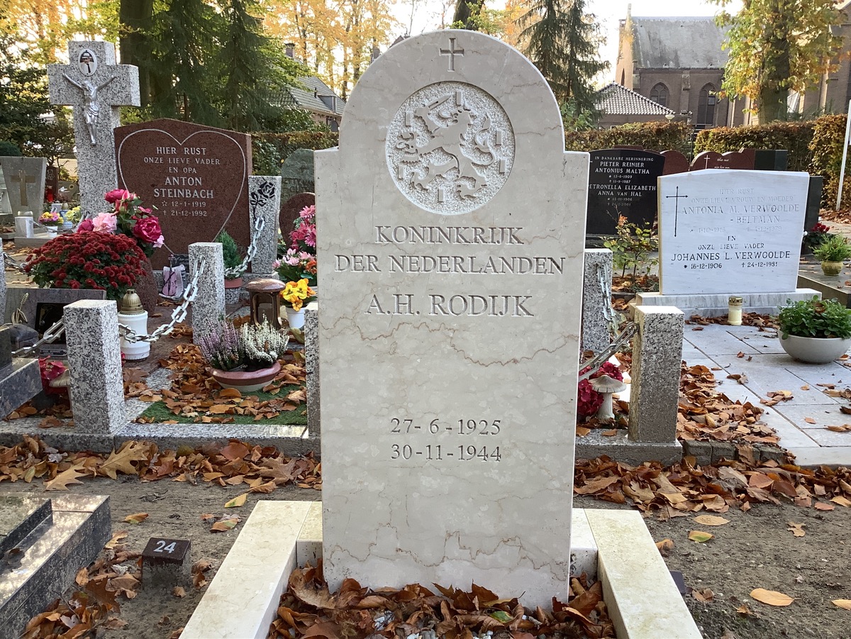 Afbeelding van graf of monument van Antonius Hermanus Rodijk