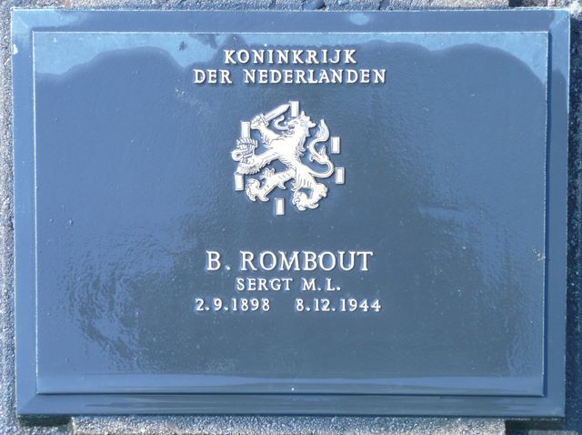 Afbeelding van graf of monument van Bernardus Rombout
