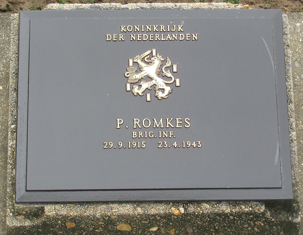 Afbeelding van graf of monument van Pieter Romkes