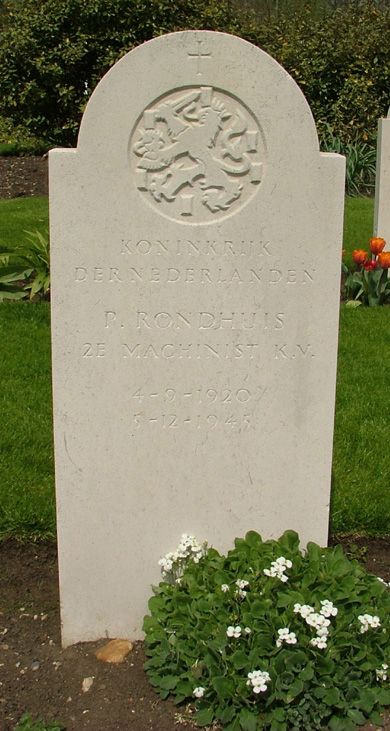 Afbeelding van graf of monument van Pieter Rondhuis