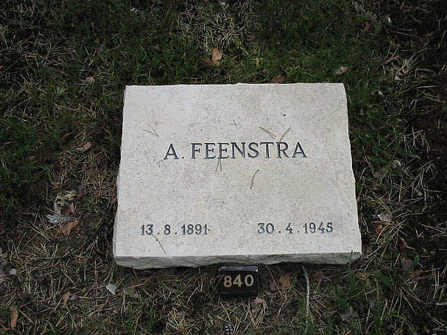 Afbeelding van graf of monument van Auke Feenstra