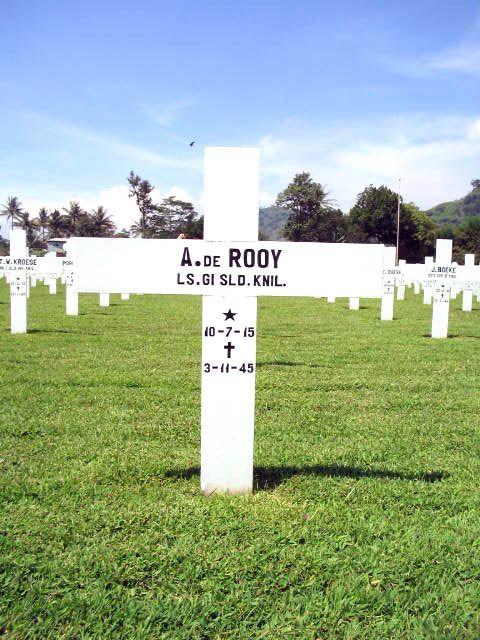 Afbeelding van graf of monument van Arie de Rooy