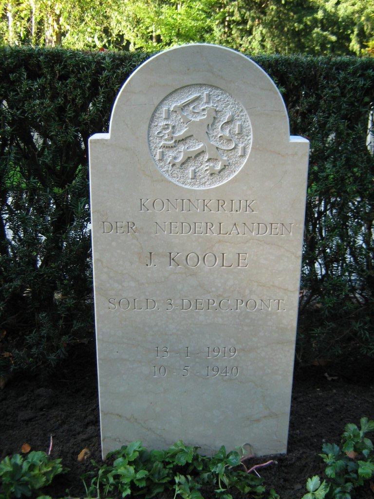 Afbeelding van graf of monument van Johannes Koole