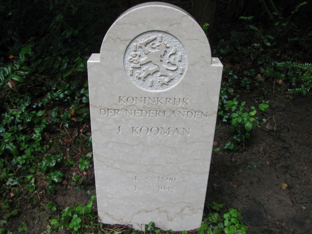 Afbeelding van graf of monument van Jacobus Kooman