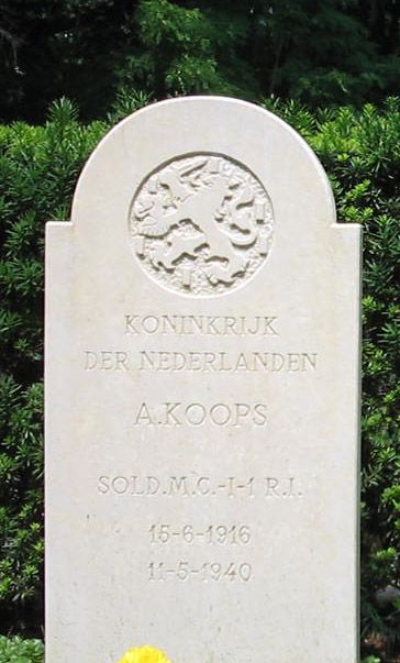 Afbeelding van graf of monument van Albert Koops