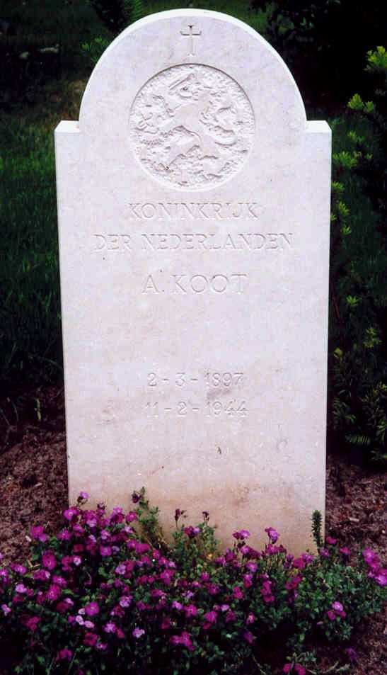 Afbeelding van graf of monument van Andreas Koot